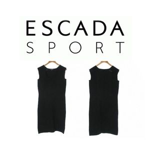 🖤✨Escada Sport Knit midi bodycon dress ribbed 👗
